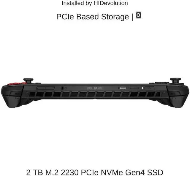 Alt view image 4 of 7 - [2024]  MSI Claw A1M 7" FHD 120Hz, 1.4 GHz Ultra 7-155H, Arc Graphics, 16 GB LPDDR5 RAM, 2 TB PCIe SSD, Windows 11 Pro