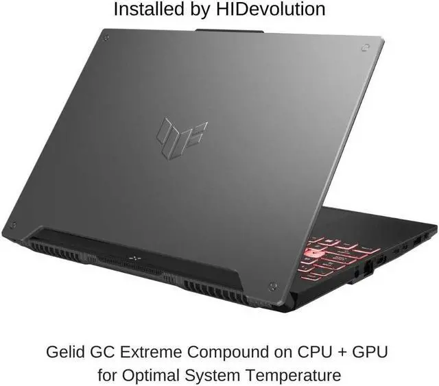 Alt view image 2 of 7 - ASUS TUF Gaming A15 FA507NV 15.6" FHD 144Hz, 3.2 GHz Ryzen 7 7735HS, RTX 4060, 16 GB DDR5 RAM, 1 TB PCIe SSD, Windows 11 Home