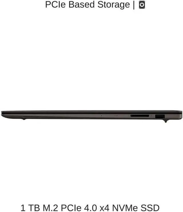 Alt view image 5 of 7 - [2024] ASUS Zenbook S 16 OLED UM5606WA Gray 16" 3K 120Hz Touch, 2.0 GHz Ryzen AI 9 HX 370, Radeon 890M, 32 GB LPDDR5X RAM, 1 TB PCIe SSD, Windows 11 Pro