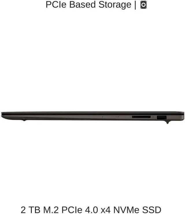 Alt view image 5 of 7 - [2024] ASUS Zenbook S 16 OLED UM5606WA Gray 16" 3K 120Hz Touch, 2.0 GHz Ryzen AI 9 HX 370, Radeon 890M, 32 GB LPDDR5X RAM, 2 TB PCIe SSD, Windows 11 Pro