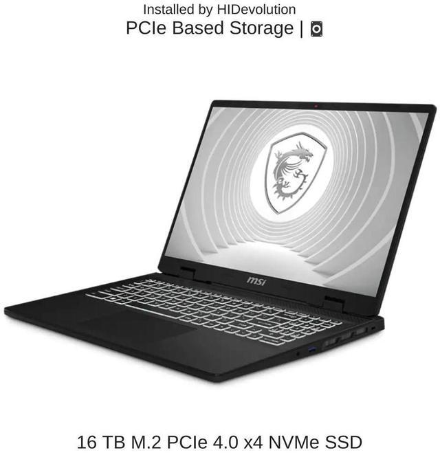 Alt view image 4 of 6 - [2024] HIDevolution MSI CreatorPro M16 HX C14VIG 16" FHD+, 1.6 GHz i7-14650HX, RTX 1000 ADA, 128 GB DDR5 RAM, 16 TB PCIe SSD, Windows 11 Pro