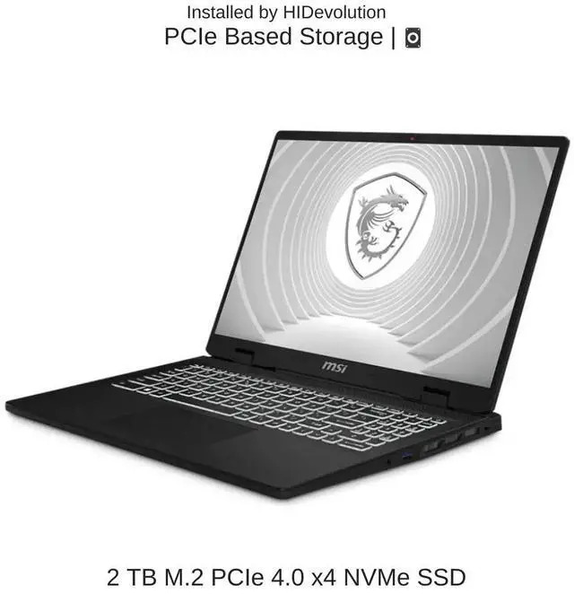 Alt view image 4 of 6 - [2024] HIDevolution MSI CreatorPro M16 HX C14VJG 16" FHD+, 1.6 GHz i7-14650HX, RTX 2000 ADA, 128 GB DDR5 RAM, 2 TB PCIe SSD, Windows 11 Pro