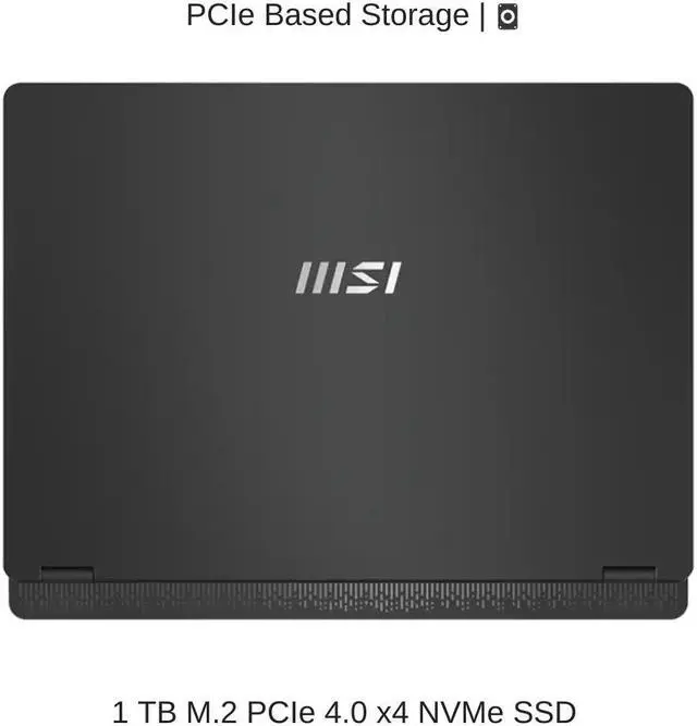 Alt view image 4 of 6 - [2024] HIDevolution MSI Prestige 14 AI Evo C1MG [Gray] 14" 2.8K, 1.8 GHz Ultra 9-185H, Intel Arc, 128 GB DDR5, 1 TB PCIe SSD, Windows 11 Pro