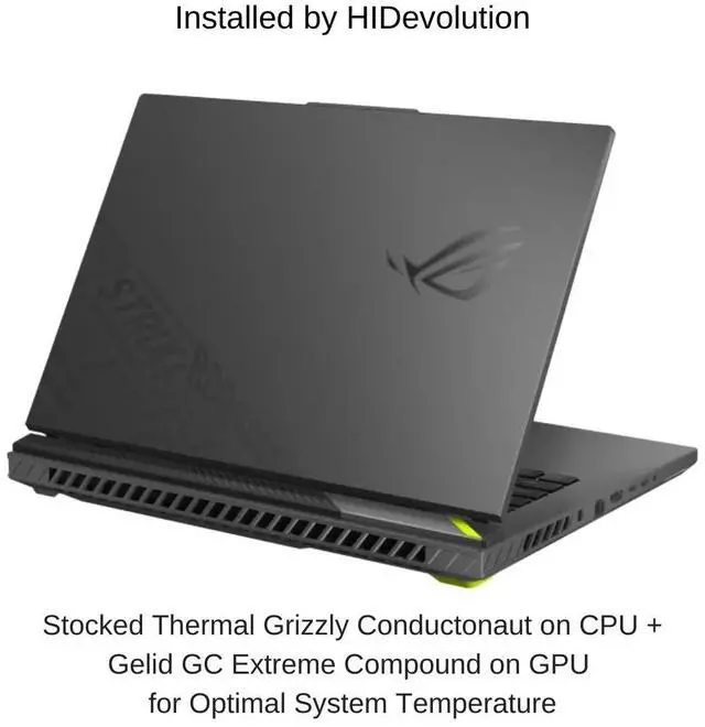 Alt view image 2 of 7 - [2025] HIDevolution ASUS ROG Strix G16 G614PR 16" FHD+ 165Hz IPS-Level, 2.4 GHz Ryzen 9 8940HX, RTX 5070TI, 96 GB DDR5 RAM, 1 TB PCIe SSD, Windows 11 Home
