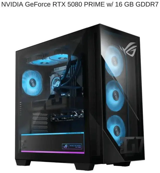 Alt view image 3 of 7 - [2025] HIDevolution ASUS ROG G700TF Gaming Desktop, 3.2 GHz Intel Ultra 9-285K, RTX 5080 PRIME, 256 GB DDR5 RAM, 2 TB PCIe SSD, Windows 11 Pro