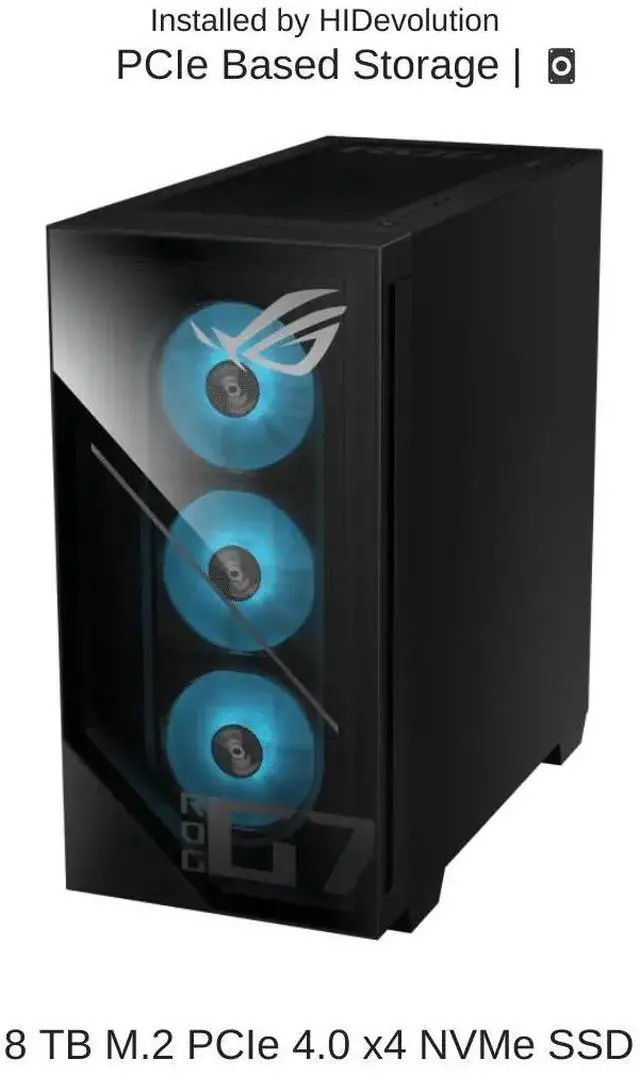 Alt view image 5 of 7 - [2025] HIDevolution ASUS ROG G700TF Gaming Desktop, 3.2 GHz Intel Ultra 9-285K, RTX 5080 PRIME, 128 GB DDR5 RAM, 8 TB PCIe SSD, Windows 11 Pro