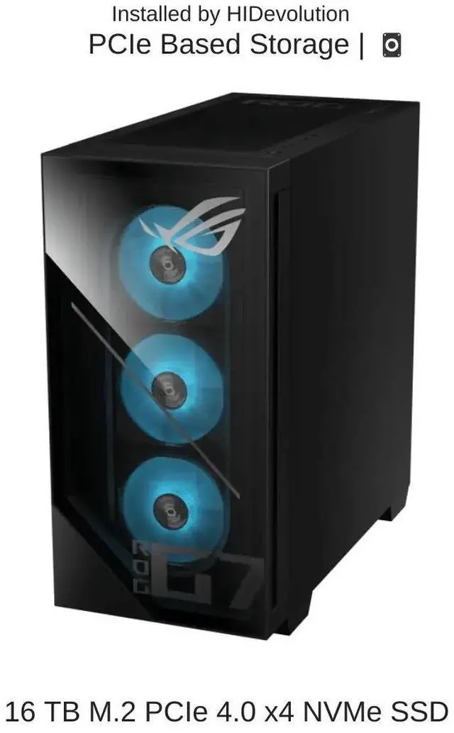Alt view image 5 of 7 - [2025] HIDevolution ASUS ROG G700TF Gaming Desktop, 3.2 GHz Intel Ultra 9-285K, RTX 5080 PRIME, 64 GB DDR5 RAM, 16 TB PCIe SSD, Windows 11 Pro