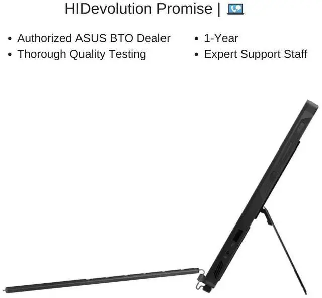 Alt view image 7 of 7 - [2025] HIDevolution ASUS ROG Flow Z13 GZ302EA 13.4" WQXGA 180Hz Touch, 3.2 GHz Ryzen Al Max+ 395, 64GB LPDDR5X RAM, 1 TB PCIe SSD, Windows 11 Home