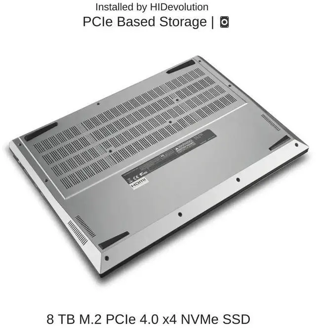 Alt view image 5 of 7 - [2025] HIDevolution EVOC High Performance Systems V5603A (V560KNP) 16" QHD+ 240Hz, 2.0 GHz Ryzen AI 9 HX 370, RTX 5070, 64 GB DDR5 RAM, 8 TB PCIe SSD, Windows 11 Pro