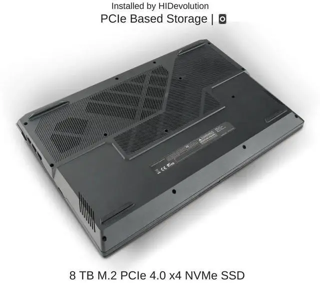 Alt view image 5 of 7 - [2025] HIDevolution EVOC High Performance Systems V3702B (V370WNPQ) 17.3" FHD 144Hz, 2.1 GHz Ultra 9-275HX, RTX 5070, 96 GB DDR5 RAM, 8 TB PCIe SSD, Windows 11 Pro
