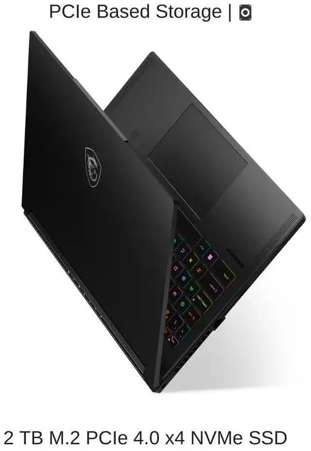 Alt view image 5 of 7 - [2025] HIDevolution MSI Stealth A16 AI+ A3XWHG 16" QHD+ 240Hz OLED, 2.0 GHz Ryzen AI 9 HX 370, RTX 5070TI, 32 GB LPDDR5x RAM, 2 TB PCIe SSD, Windows 11 Pro