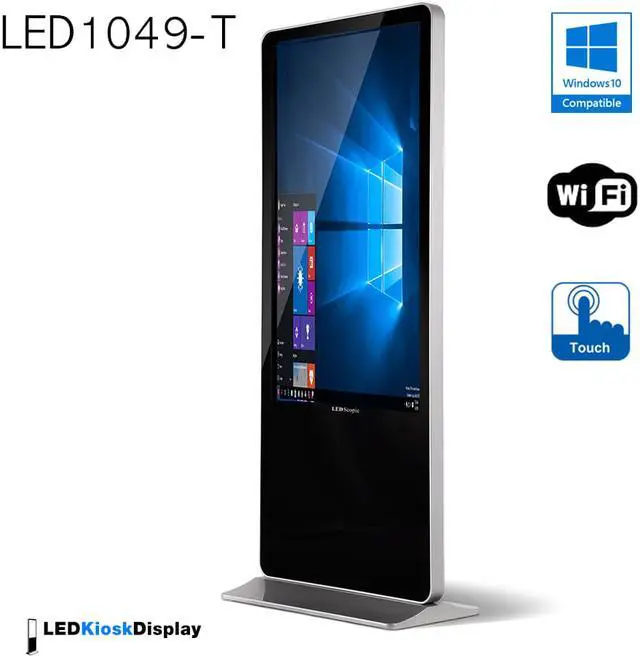 Main image of LEDScopic LV1049-T Screen Vertical PC Touch Screen Window 10 System Intel(R) Core(TM) i5