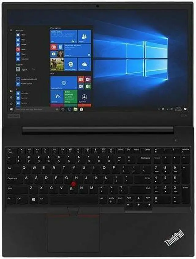 Alt view image 2 of 4 - Lenovo ThinkPad E595 Business Laptop, 15.6" FHD (1920x1080), AMD Ryzen 5 3500U, 8 GB RAM, 256GB SSD, Windows 10 Pro