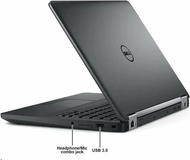 Alt view image 5 of 7 - Dell Latitude E5470 Business Laptop, 14.6" HD (1366 x 768) Non-Touch, Intel 6th Gen Core i5-6300U, 8GB RAM, 256GB SSD, Windows 10 Pro