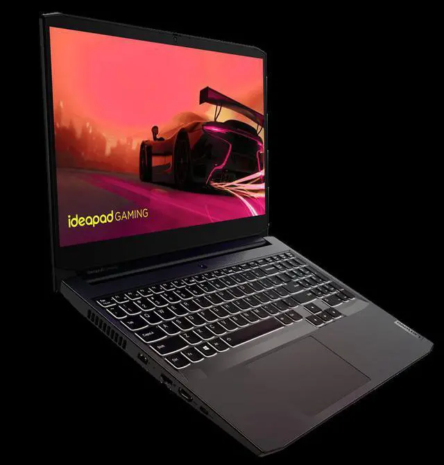 Alt view image 2 of 7 - Lenovo ideapad Gaming 3 Laptop, 15.6" FHD (1920x1080), AMD Ryzen 5 5600H, 16 GB RAM, 512 GB SSD, nVidia GeForce GTX 1650, Windows 10