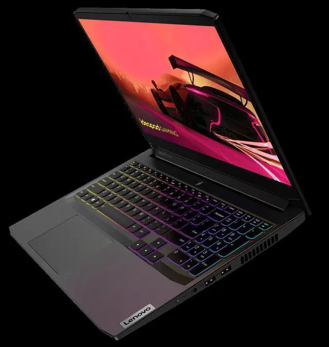 Alt view image 3 of 7 - Lenovo ideapad Gaming 3 Laptop, 15.6" FHD (1920x1080), AMD Ryzen 5 5600H, 16 GB RAM, 512 GB SSD, nVidia GeForce GTX 1650, Windows 10