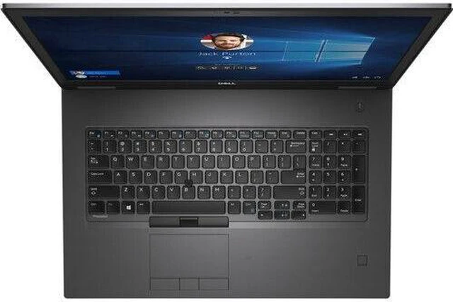 Alt view image 4 of 10 - Dell Precision 7740 Business Laptop, 17.3" FHD IPS (1920 x1080) Non-Touch, 9th Gen Intel Core i7-9850H, 32GB RAM, 1TB SSD, nVidia Quadro RTX 3000, Windows 10 Pro