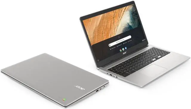 Alt view image 5 of 7 - Acer Chromebook 315 Laptop, 15.6" HD (1366 x 768) Non-Touch, Intel Celeron N4020, 4GB LPRAM Ram, 64GB eMMC SSD, Chrome OS