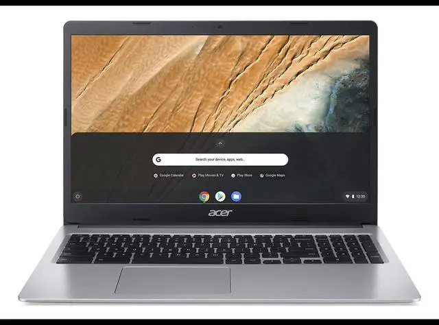 Alt view image 7 of 7 - Acer Chromebook 315 Laptop, 15.6" HD (1366 x 768) Non-Touch, Intel Celeron N4020, 4GB LPRAM Ram, 64GB eMMC SSD, Chrome OS