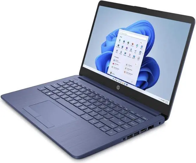 Alt view image 7 of 7 - HP Stream Laptop, 14" HD (1366 x 768), Non-Touch, Intel Celeron N4120, 4GB RAM, 64GB eMMC SSD, Windows 11 S