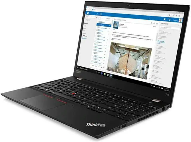 Alt view image 3 of 11 - Lenovo ThinkPad T590 Laptop, 15.6" FHD (1920 x 1080) Touchscreen, 8th Gen Intel Core i7-8665U, 16GB RAM, 512GB SSD, Windows 10 Pro