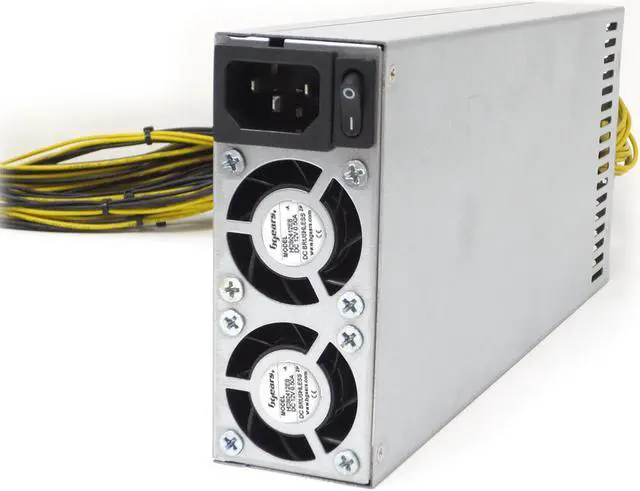 Alt view image 3 of 8 - bGears b-PowerMiner 2400W Antminer Power Supply with 10 x PCIe 6+2 connectors and 90+ Efficiency