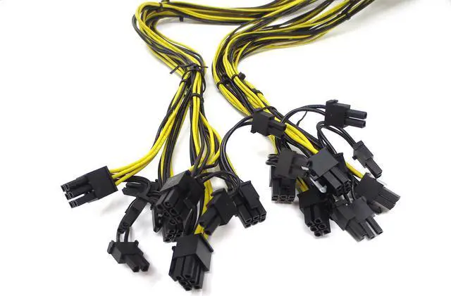 Alt view image 7 of 8 - bGears b-PowerMiner 2400W Antminer Power Supply with 10 x PCIe 6+2 connectors and 90+ Efficiency