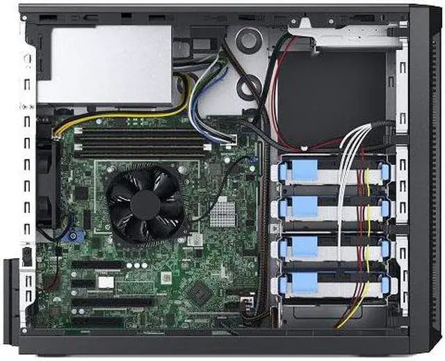 Alt view image 3 of 3 - Dell EMC PowerEdge T140 Server 1x E-2224 4C 8GB 2x 1TB 7.2K S140