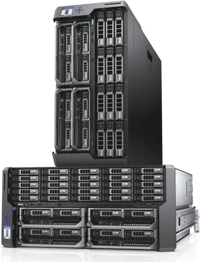 Main image of Dell VRTX Server 2x M630 2x E5-2670v3 2.3GHz 12-Core 256GB 12x 4TB 7.2K SAS