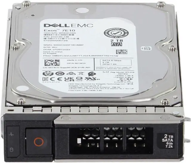 Alt view image 2 of 6 - Dell 2TB 7.2K 512n 6Gbps SATA 3.5 HDD Exos 7E10 (0Y4CD)