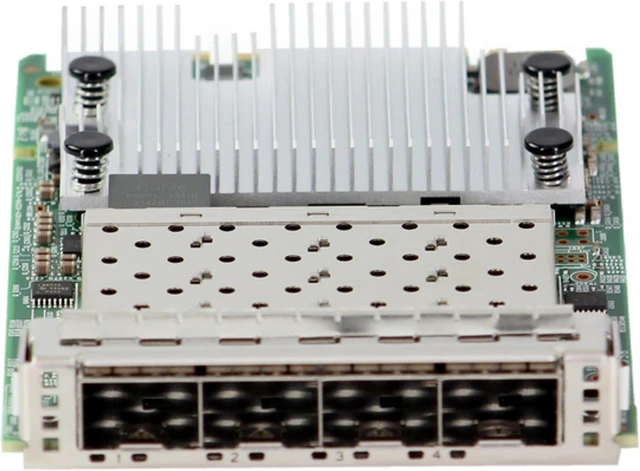 Alt view image 2 of 6 - X1KR4 Dell Broadcom 57504 Quad Port 25GbE SFP28 OCP 3.0 (15G)
