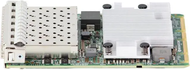 Alt view image 3 of 6 - X1KR4 Dell Broadcom 57504 Quad Port 25GbE SFP28 OCP 3.0 (15G)