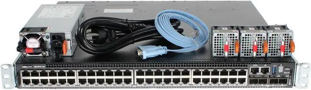 Alt view image 2 of 6 - Dell Networking N3248TE-ON 48P 1GbE 4P 10GbE SFP+ OS6 Switch