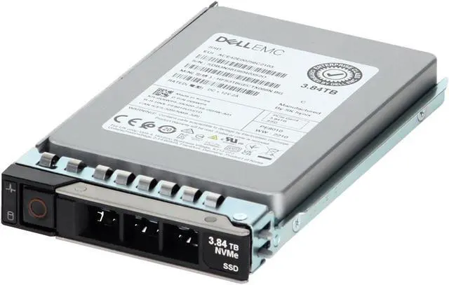 Main image of Dell 3.84TB PCIe NVMe 2.5 RI TLC SSD PE8010 Gen4 (V6WP5-OSTK)