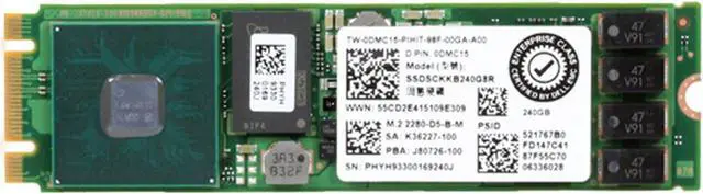 Alt view image 5 of 6 - Dell 240GB M.2 MLC SATA RI 6Gbs SSD (DMC15)