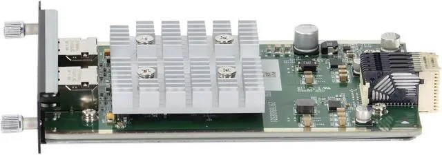 Alt view image 3 of 5 - Dell N3000 2P 10GbE BASE-T Hot Swappable Uplink Module CK9KC