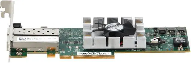 Alt view image 3 of 5 - Dell QLogic QLE8262 Dual Port 10Gb SFP+ CNA FH (JHD51)