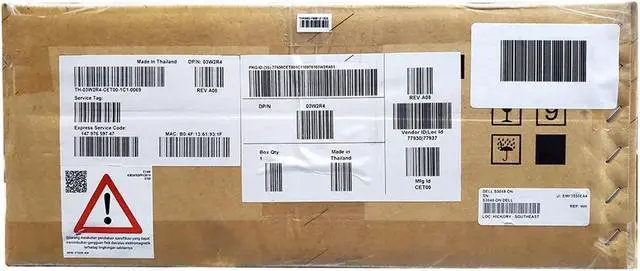 Alt view image 3 of 3 - Dell Networking S3048-ON 48P 1GbE 4P SFP+ PSU to I/O Switch (NOB)