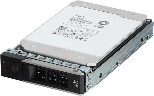 Main image of 753F0-CP2 Dell 12TB 7.2K 512e 6Gbps SATA 3.5 HDD MG07ACA CPO