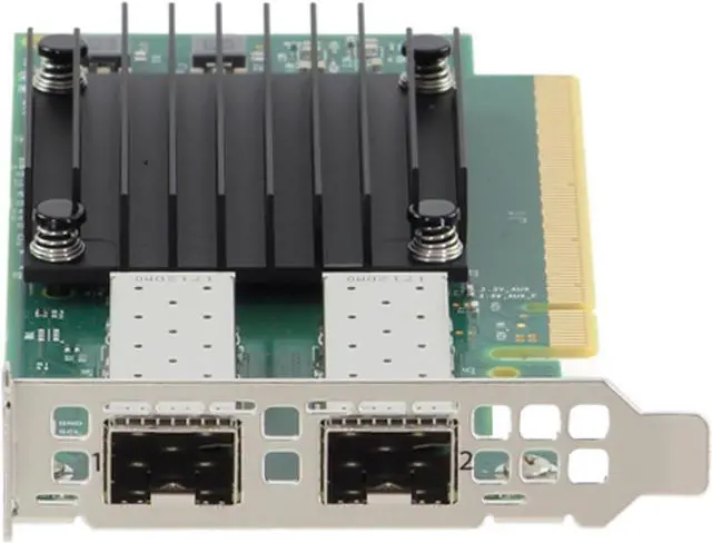Alt view image 2 of 5 - Dell Mellanox ConnectX-5 EN CX512F Dual 25Gb SFP28 LP (JGWVY)