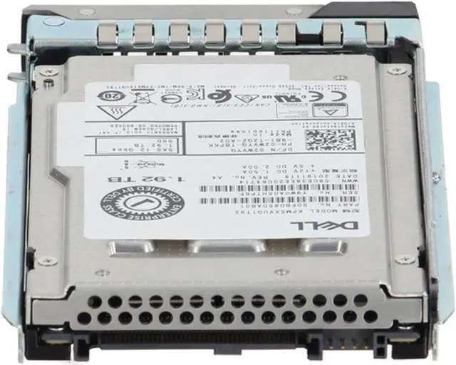 Alt view image 5 of 6 - Dell 1.92TB 12Gbps SAS MU TLC 2.5 SSD KPM5XVUG1T92 (2WVYG)