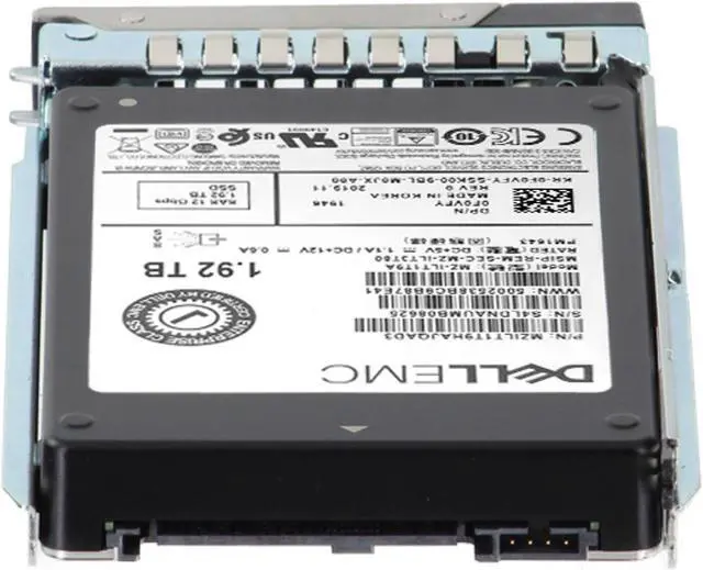 Alt view image 4 of 5 - Dell 1.92TB 12Gbps SAS RI TLC 2.5 SSD PM1643 (ME4) CPO (F0VFY) -R