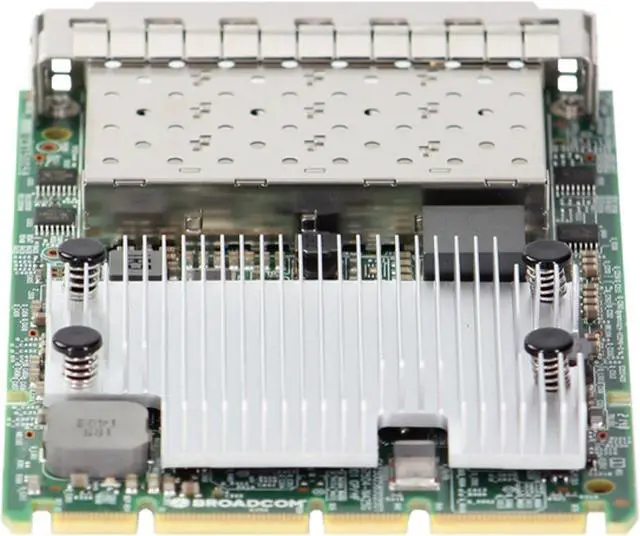 Alt view image 4 of 6 - X1KR4 Dell Broadcom 57504 Quad Port 25GbE SFP28 OCP 3.0 (15G)