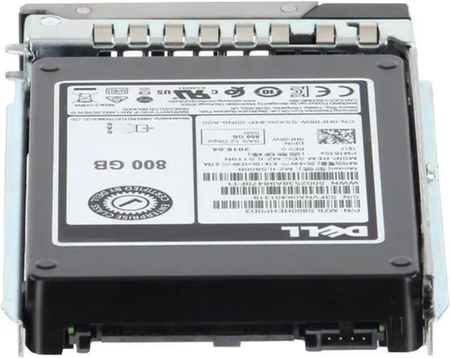 Alt view image 4 of 5 - Dell 800GB 12Gbps SAS MU TLC 2.5 SSD PM1635a CPO (HF06W) -CO3