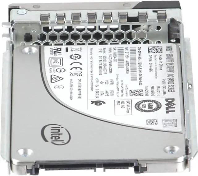 Alt view image 4 of 6 - Dell 480GB 6Gbps SATA RI TLC 7mm 2.5 SSD S4500 CPO (FH49G) -CO3