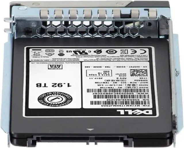 Alt view image 4 of 6 - Dell 1.92TB 6Gbps SATA MU MLC 7mm 2.5 SSD SM863a CPO (K5P0T) -CO3
