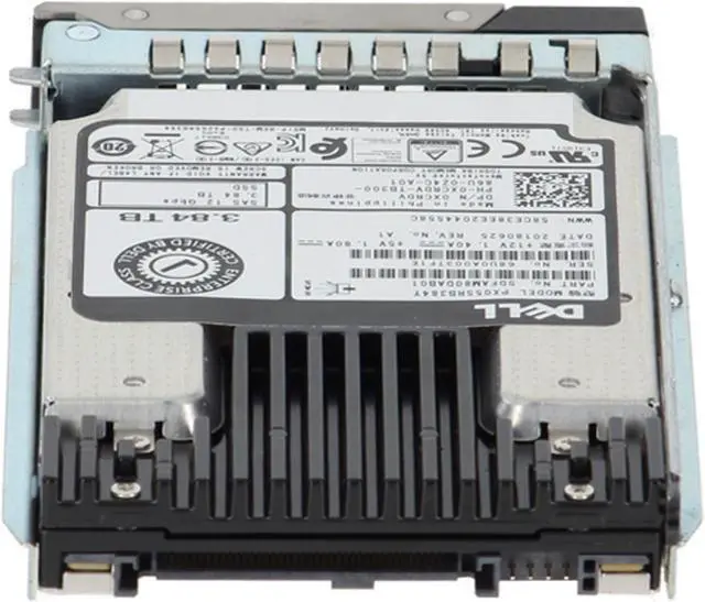 Alt view image 4 of 6 - Dell 3.84TB 12Gbps SAS RI MLC 2.5 SSD PX05SRB384Y CPO (XCRDV) -R