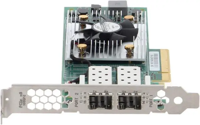 Alt view image 2 of 5 - QLogic QLE2672-WBF Dual 16Gb SFP+ HBA FH (HD8310405-75-OSTK)