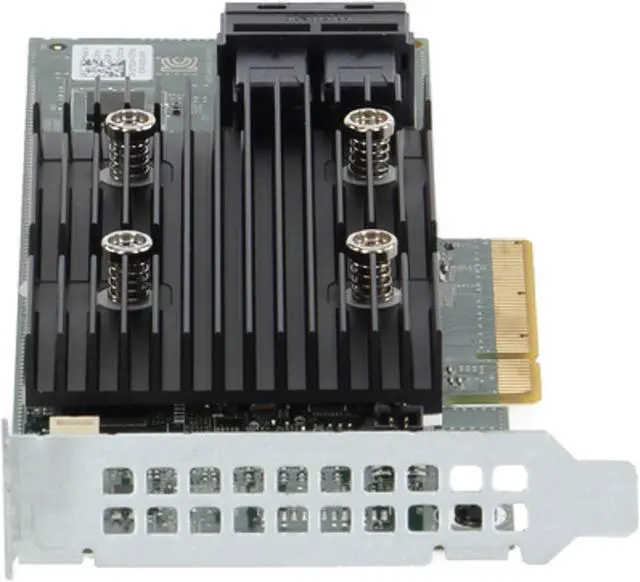 Alt view image 2 of 6 - Dell H330+ 12Gbs w/LP Bracket PERC Adapter (75D1H-LP)