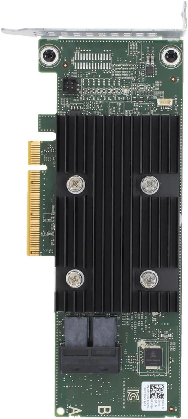 Alt view image 5 of 6 - Dell H330+ 12Gbs w/LP Bracket PERC Adapter (75D1H-LP)